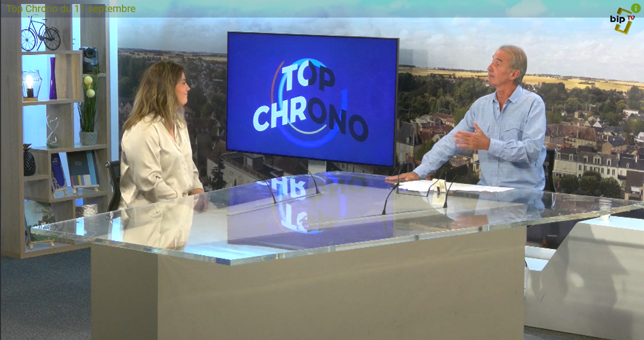 Le Comité dans l'émission "Top Chrono" de Bip TV