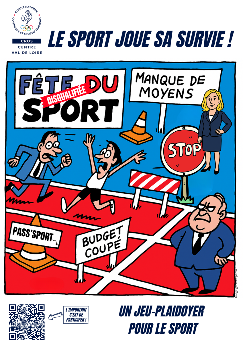 Le Jeu - Plaidoyer "Le sport joue sa survie" du CROS CVL