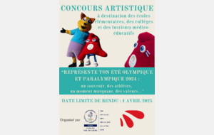 Lancement du concours artistique 2025 du Mouvement Olympique et Sportif Centre Val de Loire !