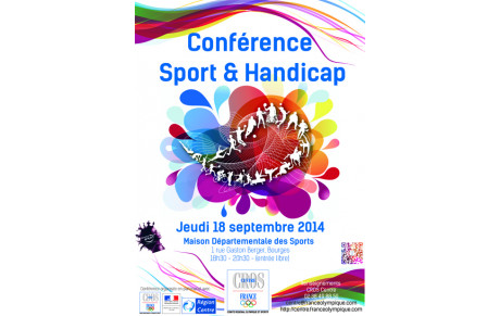 CONFERENCE CROS : SPORT ET HANDICAP A BOURGES