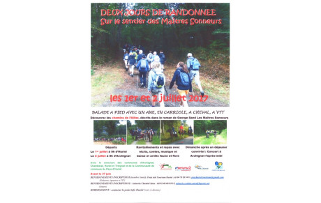 2 Jours de Randonnée sur le Sentier des Maîtres Sonneurs - 1er &amp; 2 Juillet