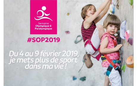 SEMAINE OLYMPIQUE ET PARALYMPIQUES 2019