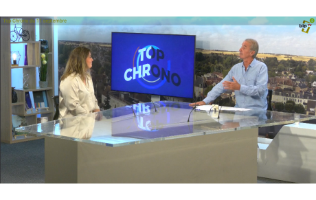 Le Comité dans l'émission "Top Chrono" de Bip TV